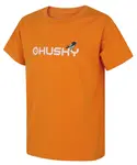 Husky Tee Birdie K 152, orange Dětské bavlněné triko