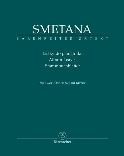 Lístky do památníku - Bedřich Smetana