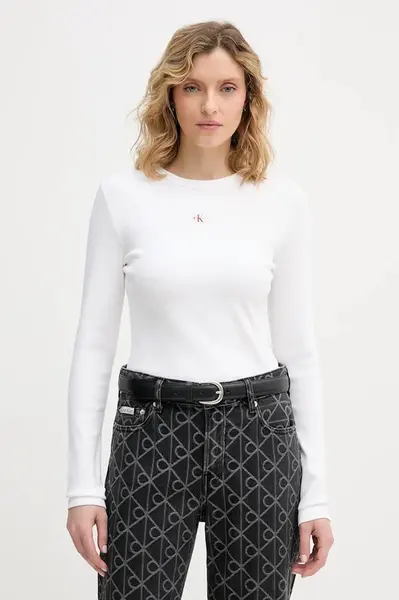 Tričko s dlouhým rukávem Calvin Klein Jeans