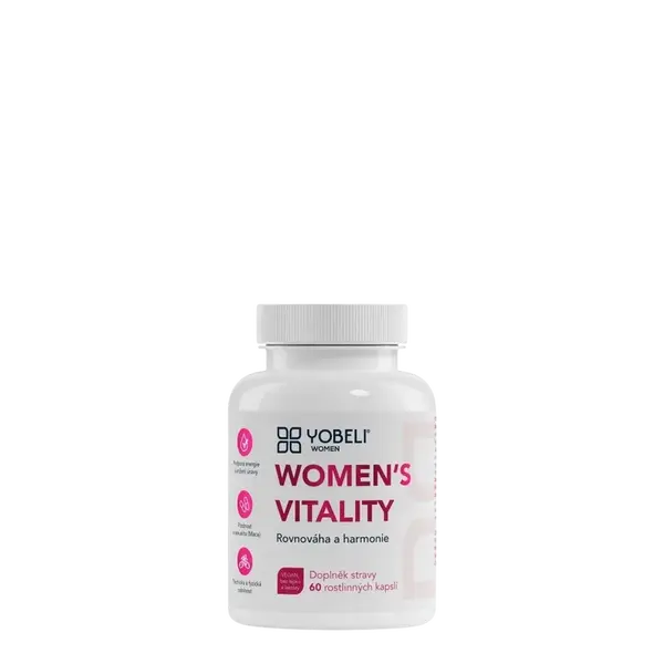 LOBEY Yobeli Women’s vitality - komplex pro podporu ženské vitality 60 kapslí