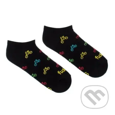 Členkové ponožky Cyklista čierny S (Unisex veľkosť S (veľkosť 35-38))