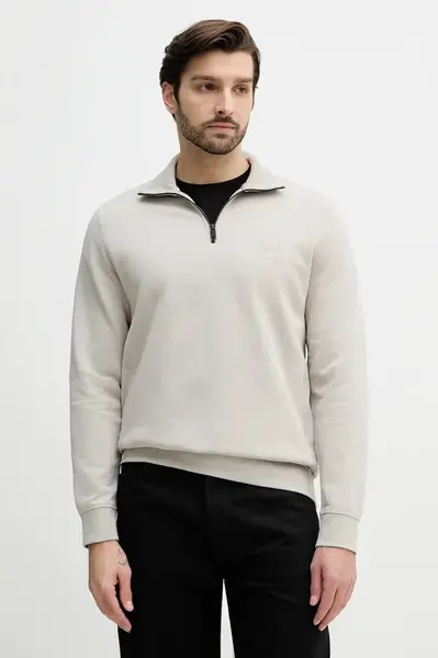 Bavlnená mikina BOSS BOSS CASUAL