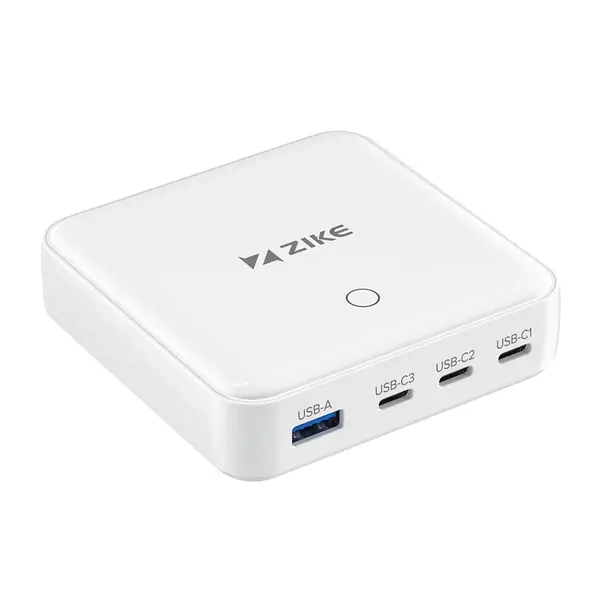 ZIKE Z1810 100W GaN 4 Ports Desktop Charging Station