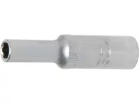 BGS technic Hlavice nástrčné, 1/4", různé velikosti, profil Super Lock, prodloužené - BGS Velikost: 5 mm