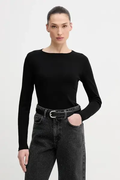 Bavlněné tričko s dlouhým rukávem United Colors of Benetton