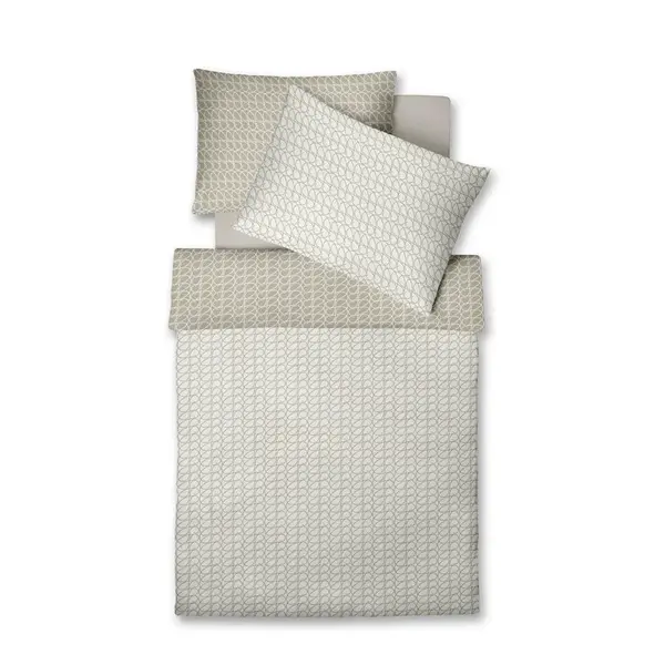 Fleuresse POVLEČENÍ, damašek, krémová, béžová, 140/200 cm