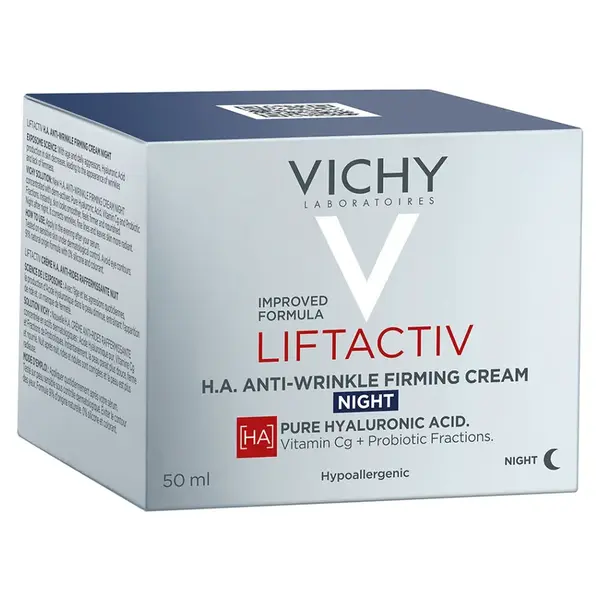 VICHY Liftactiv H.A. Noční zpevňující krém proti vráskám 50 ml, poškozený obal
