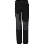 ALPINE PRO FIRSTO Dětské softshellové kalhoty, černá, velikost 128-134