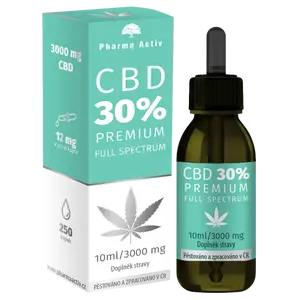 PHARMA ACTIV CBD 30% PREMIUM 3000mg Full Spectrum 10 ml