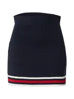 EDITED Sukňa 'Lisette'  modrá / námornícka modrá