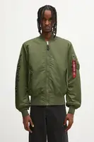 Oboustranná bomber bunda No Problemo x Alpha Industries No War MA-1