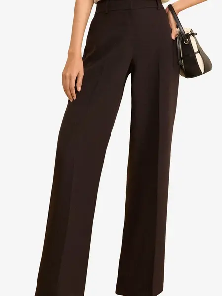 love & roses Plisované nohavice  čierna