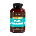 NATU Garden Fusion, MSM 1500 mg s vitaminem C 180 kapslí