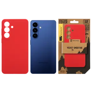 Zadní kryt Tactical Velvet Smoothie pro Samsung Galaxy S26+, chilli