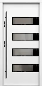 Venkovní vchodové dveře P122