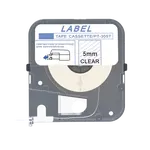 Max LM-305T, 5mm x 8m, průhledná kompatibilní páska