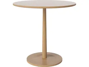 Jídelní stůl Turned Ø75 cm, více variant - Bolia Varianta: lakovaný dub