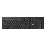 Genius Slimstar M200, klávesnice CZ/SK, klasická, tichá typ drátová (USB), černá, ne
