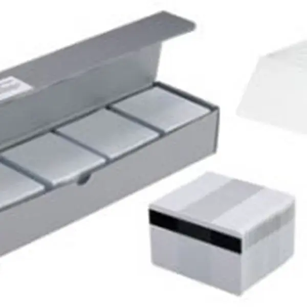 Zebra 104523-111 plastové karty pro ZXP/ZC, PVC 0,76 (30mil), 500ks, bílá barva