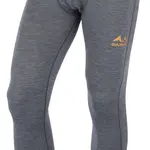 Husky Merea M L, dark grey/mustard Merino termoprádlo kalhoty