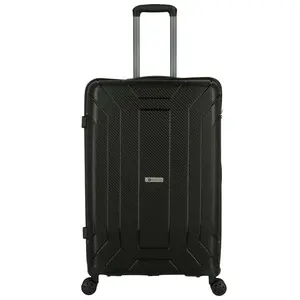 Cestovní plastový kufr černý - Ormi Maroon M