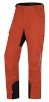 Husky Keson M S, dark orange Pánské softshell kalhoty