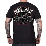 Triko BLACK HEART Chopper Race černá XL