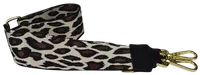 NovaKabelka.cz Látkový přídavný popruh leopardo