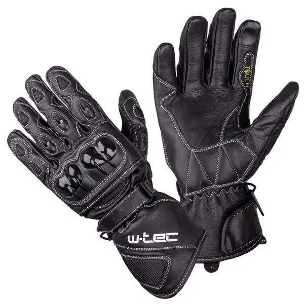 Motocyklové rukavice W-TEC Supreme černá S