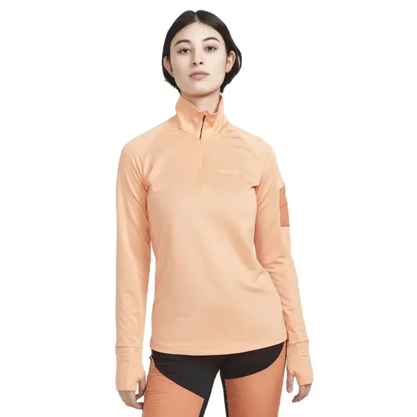 Dámské triko CRAFT ADV SubZ LS W oranžová XS