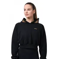 Dámská mikina Nebbia Golden Crop 824 Black XS