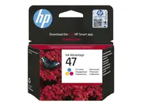 HP 47 6ZD61AE#BHK barevná (color) originální cartridge