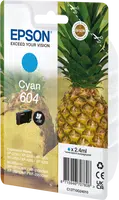 Epson 604 T10G240 C13T10G24010 azurová (cyan) originální cartridge