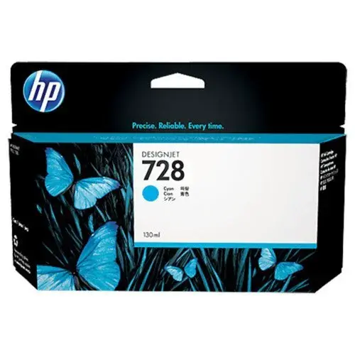HP 728 F9J67A azurová (cyan) originální cartridge