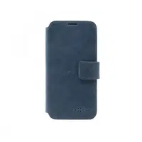 Kožené pouzdro typu kniha FIXED ProFit pro Apple iPhone 13 Pro, modrá
