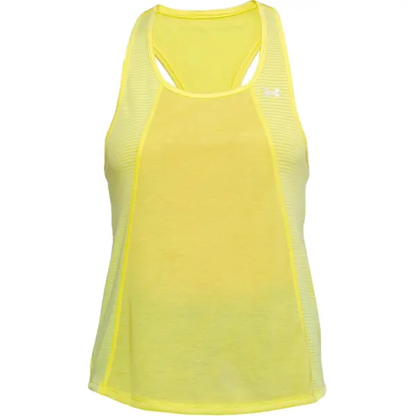 Dámské tílko Under Armour Threadborne Fashion Tank Tokyo Lemon Full Heather XL
