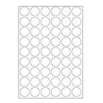 Samolepicí etikety 30 mm, 54 etiket, A4, 100 listů, kulaté