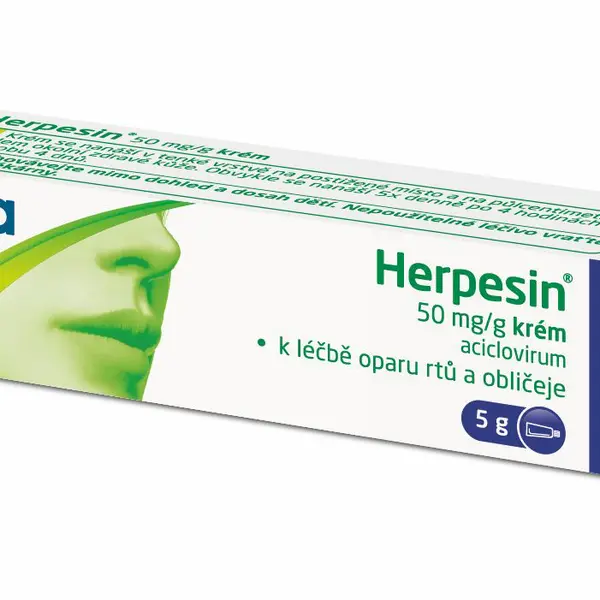 Herpesin krém 5 g