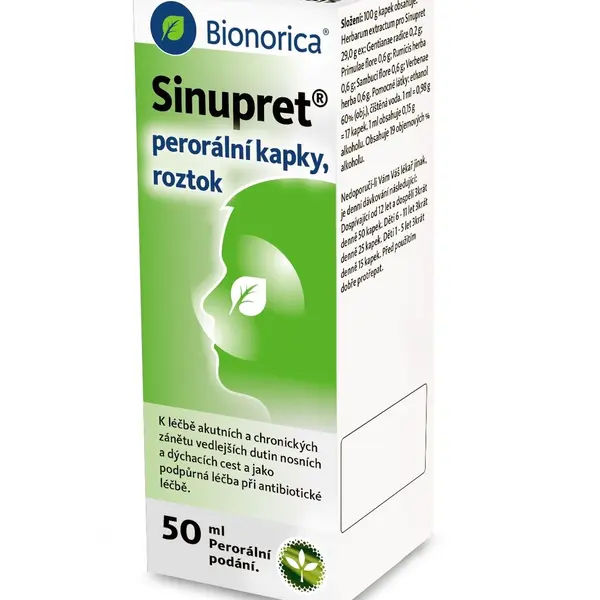 Sinupret kapky 50 ml