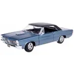 Maisto - 1965 Pontiac GTO, metal modrý, 1:18