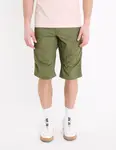 Kaki pánske kraťasy Celio Bocourtbm1