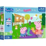 Trefl Puzzle Peppa Pig: Hra s bratrem 60 dílků