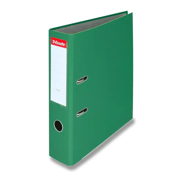 Pákový pořadač Esselte  Economy, A4, 75 mm - zelený