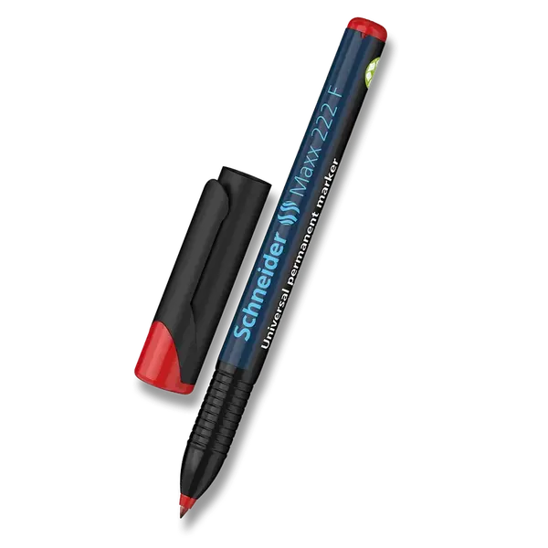 Permanentní popisovač Maxx 222, hrot 0,7 mm - červená