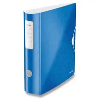 Pákový pořadač Leitz Wow, A4, 82 mm - modrý