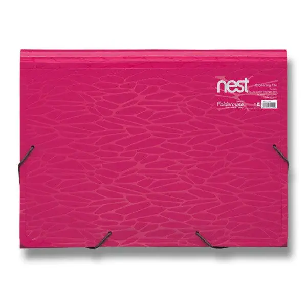 Desky na dokumenty FolderMate Nest 330 x 240 x 35 mm - růžová