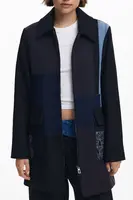 Dámský černý kabát Desigual