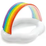 Dětský bazén INTEX 57141 Duha 142 x 119 cm