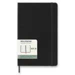 18měsíční diář Moleskine 2025-26 - tvrdé desky - L, týdenní, horizontální, černý