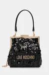 Kabelka Love Moschino černá barva, JC4146PP0NKK100A